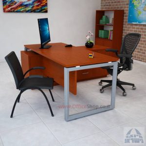 שולחן מנהלים מודרני פינתי דגם Diamond במבחר צבעים ומידות