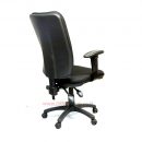 כסא מזכירה משרדי דגם Ofir גב גבוה עם ידיות מתכווננות