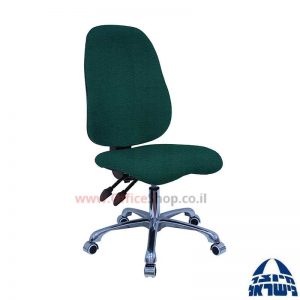 כסא מזכירה דגם גל Romi פרימיום כולל מושב ארגונומי ללא ידיות
