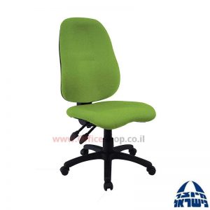 כסא מזכירה דגם Romi + מושב ארגונומי ללא ידיות