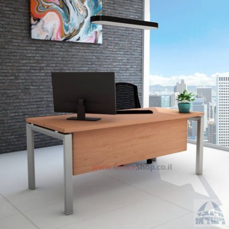 Sapir: שולחן כתיבה משרדי מפואר רגל לבנה