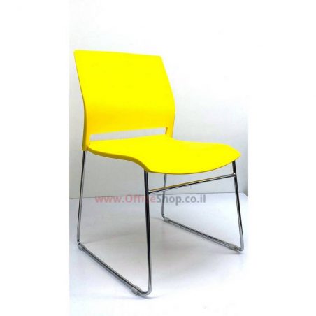 כסא אורח דגם LIRAZ פלסטיק צבעוני