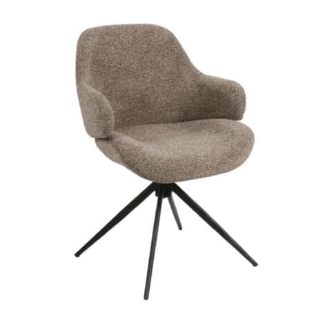 כסא אורח ANAYA בריפוד בד