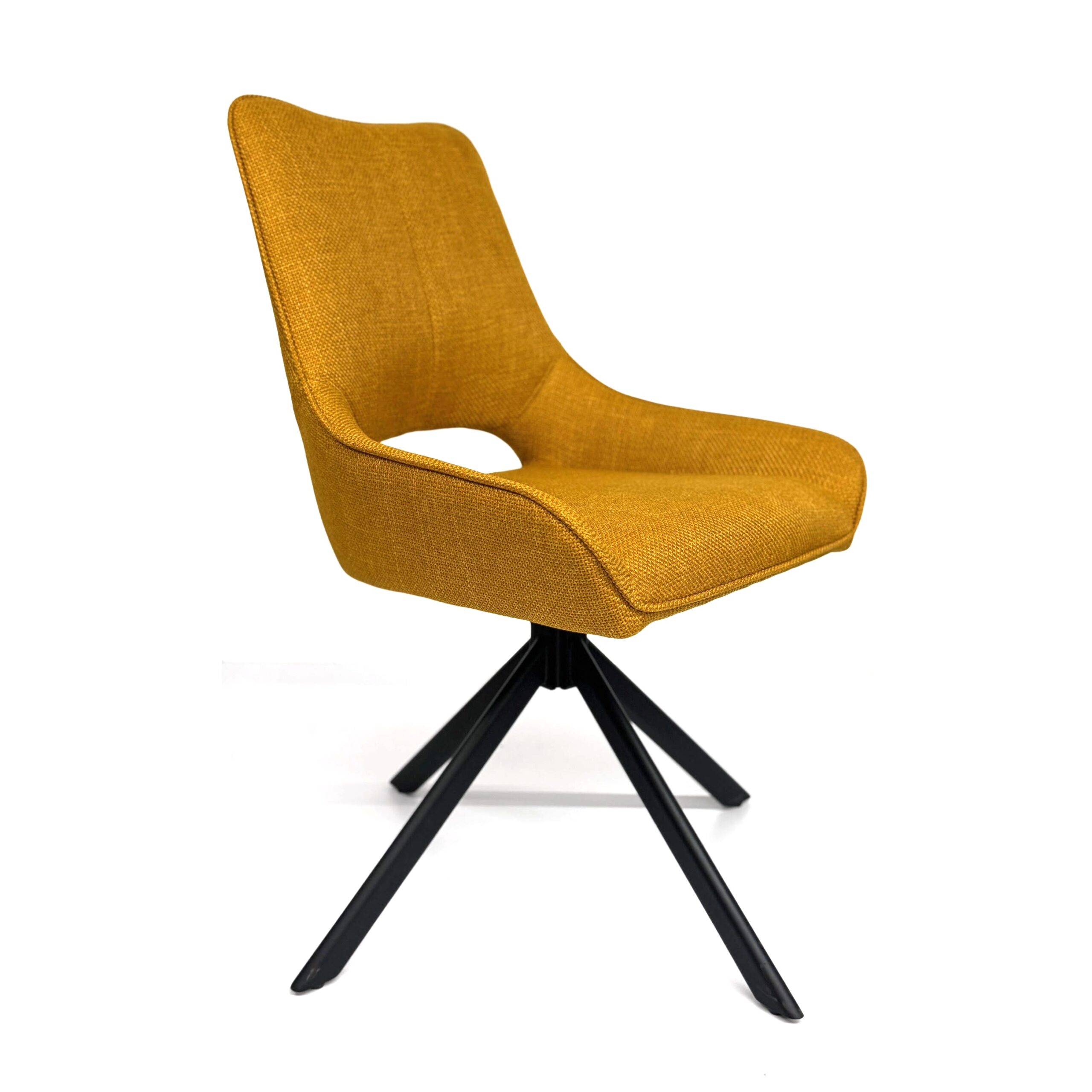 כסא אורח GAYA בריפוד בד