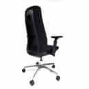 כסא מנהלים יוקרתי דגם Dilen נמןך בריפוד בד שחור ורשת - באספקה מיידית