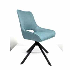 כסא אורח GAYA בריפוד בד