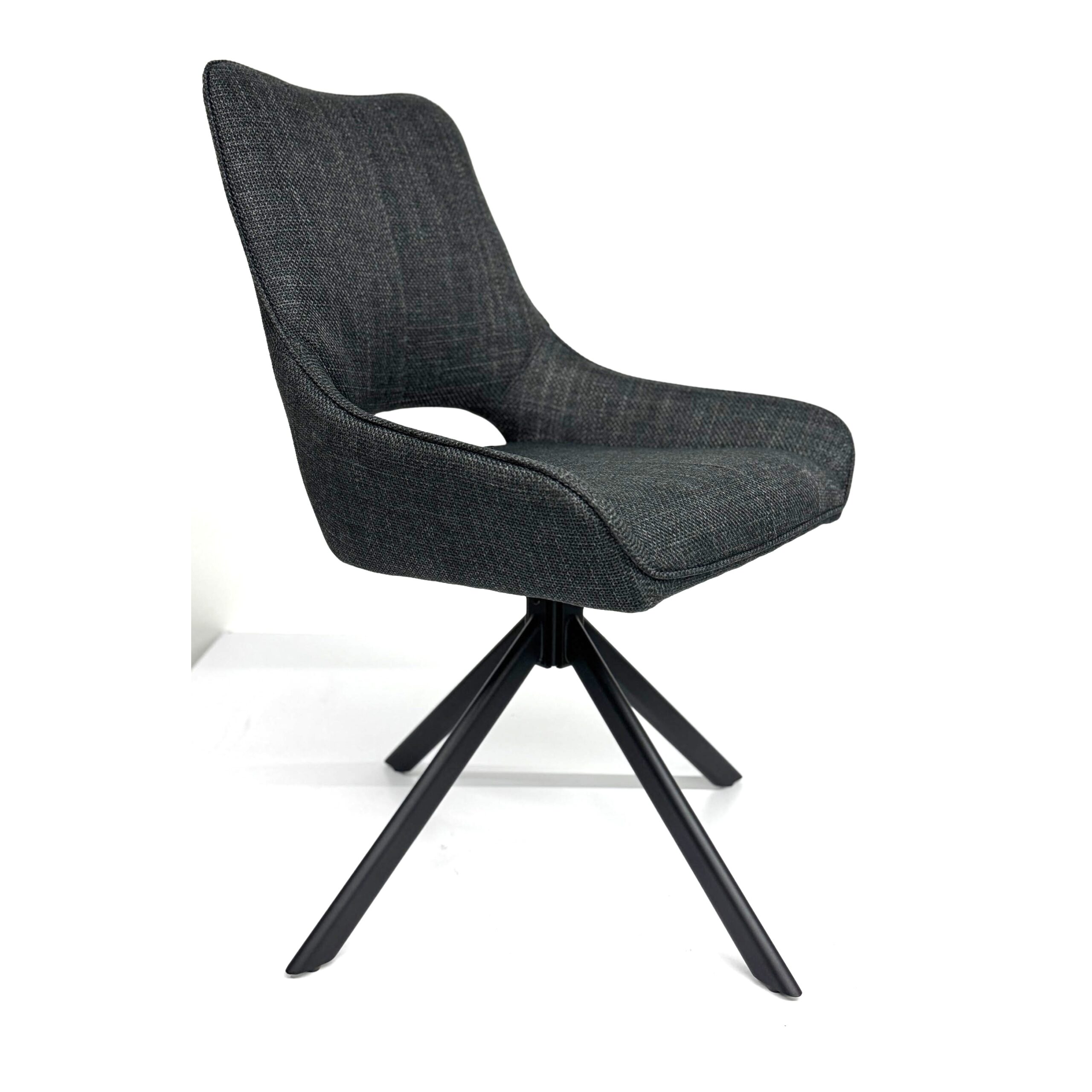 כסא אורח GAYA בריפוד בד